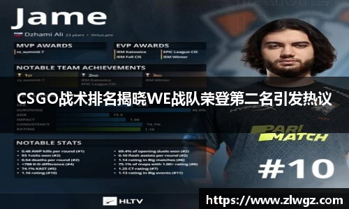 CSGO战术排名揭晓WE战队荣登第二名引发热议